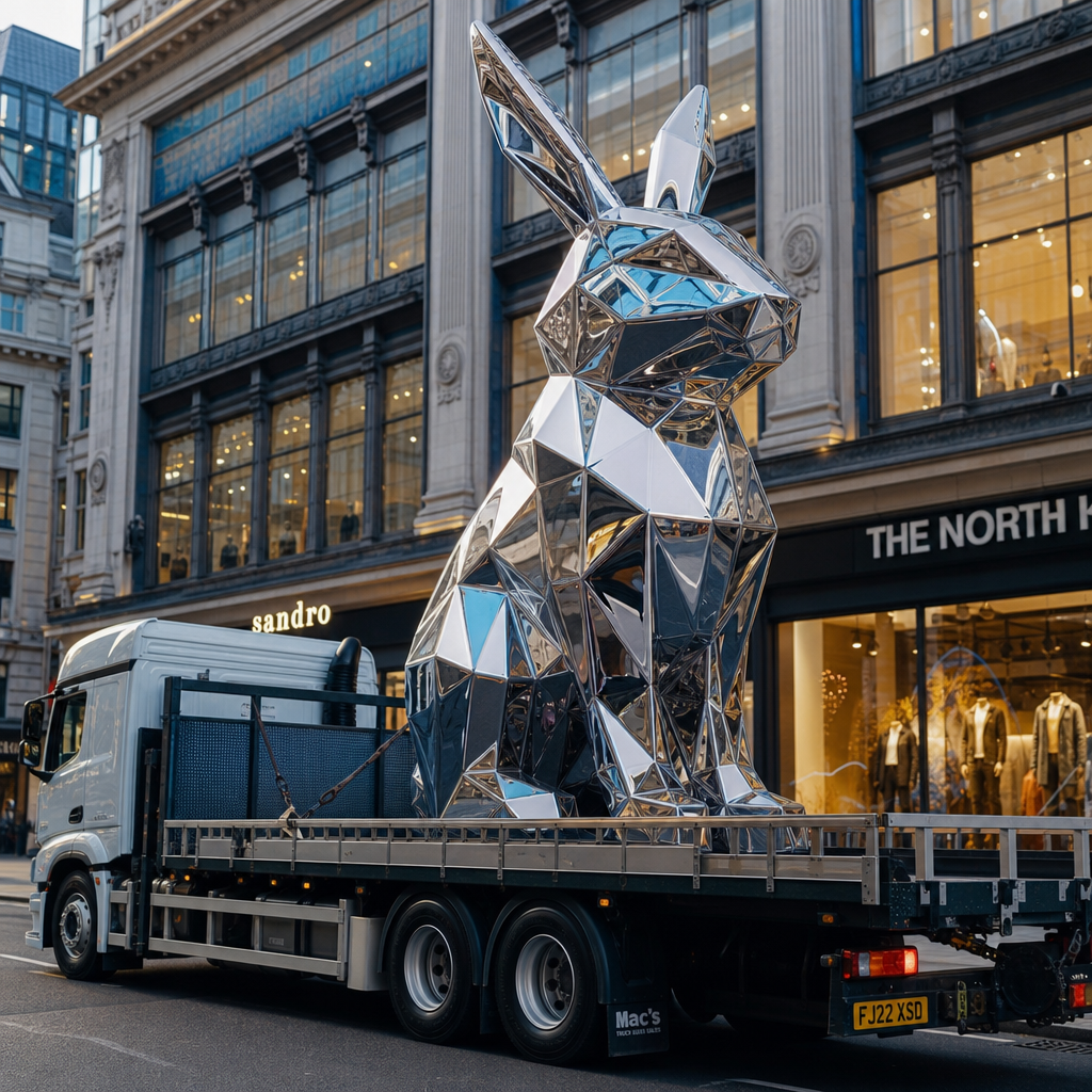 The Tech-Glow Chrome Rabbit